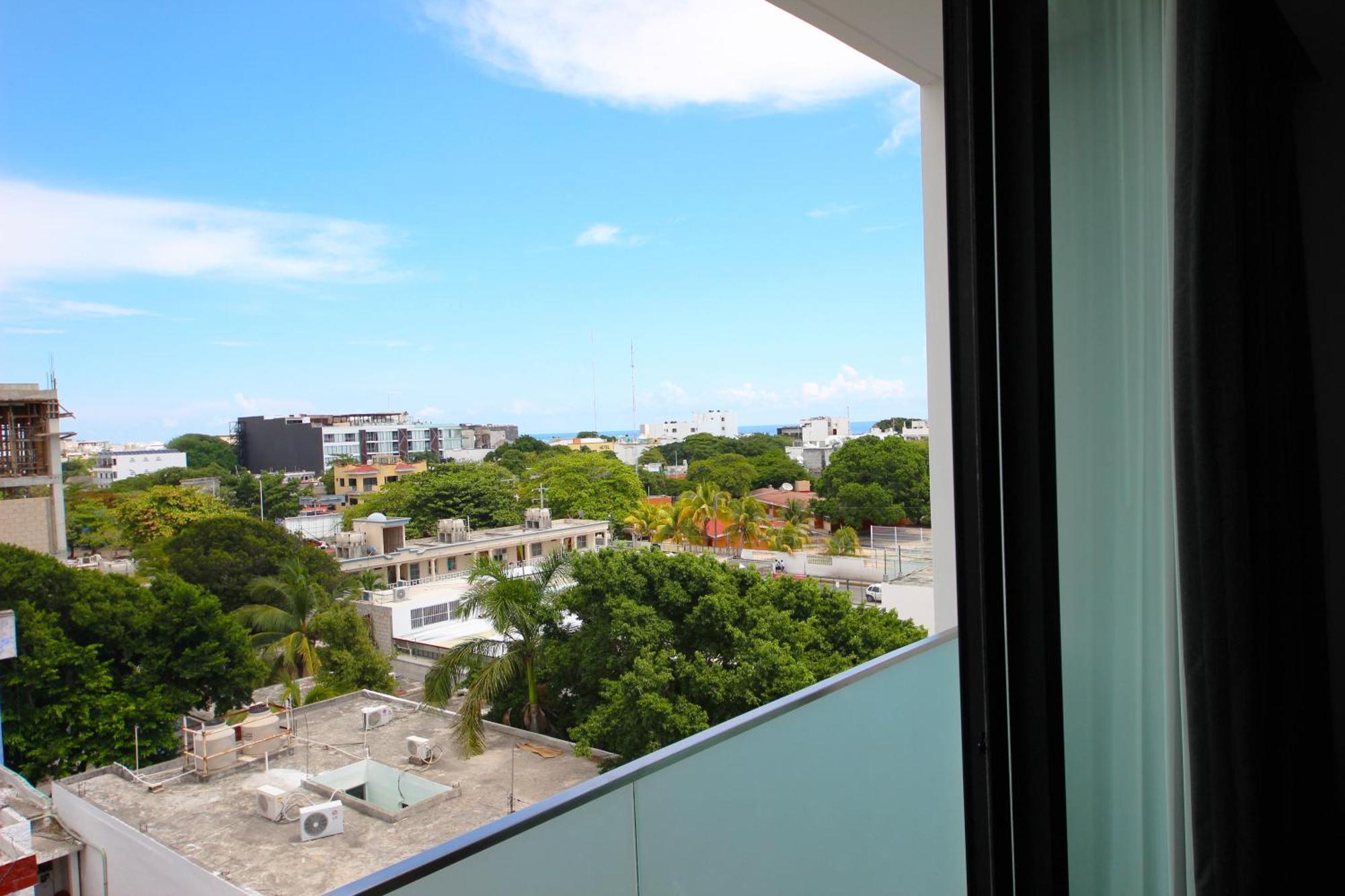 Apartment Near The Beach, Rooftop, Pool, Sea View. Плая-дель-Кармен Экстерьер фото